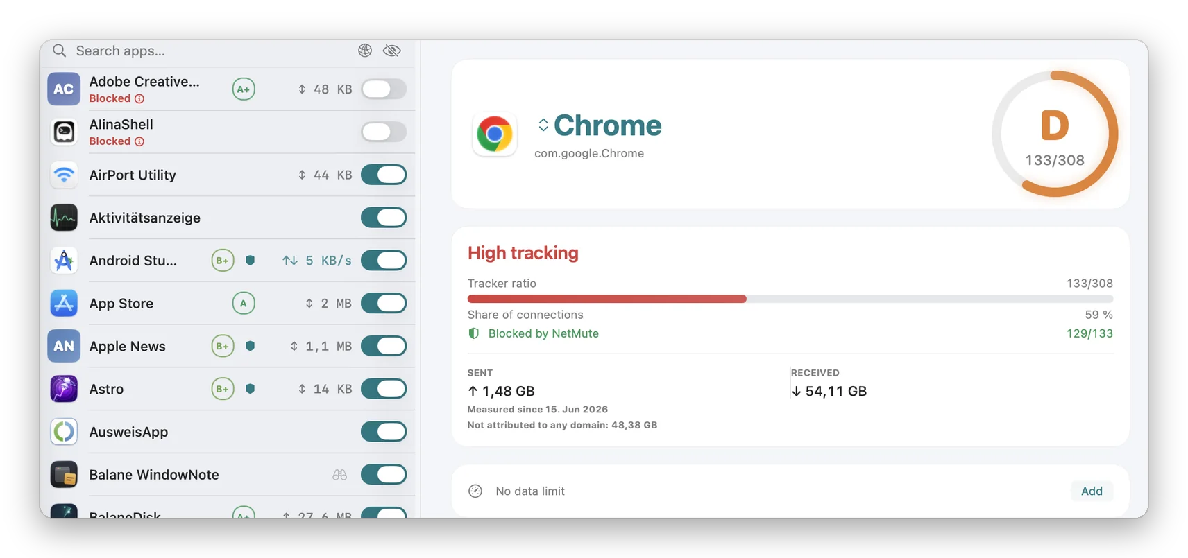 Echtzeit Traffic Monitor