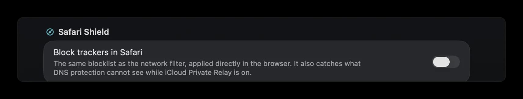 Safari Shield